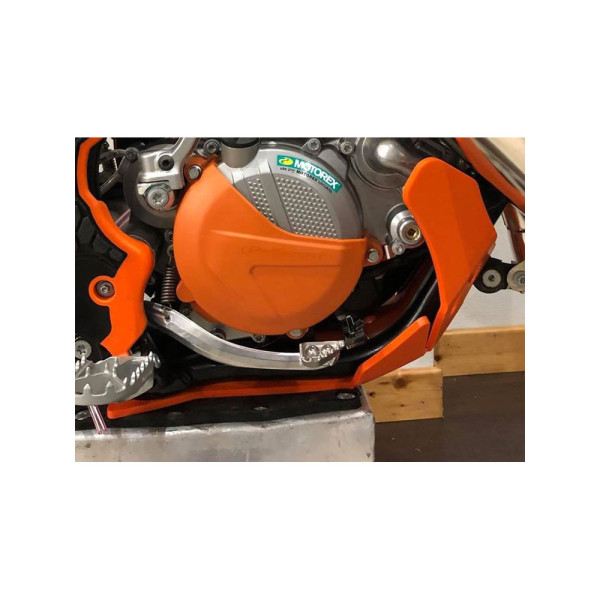 Плита під двигун AXP Racing KTM 125EXC/125XCW (17-19), 150XCW TPI/150EXC TPI (20-22)
