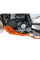 Плита під двигун AXP Racing Xtrem KTM 250SX/300SX/250XC/300XC (23-) з захистом підйомника помаранчева