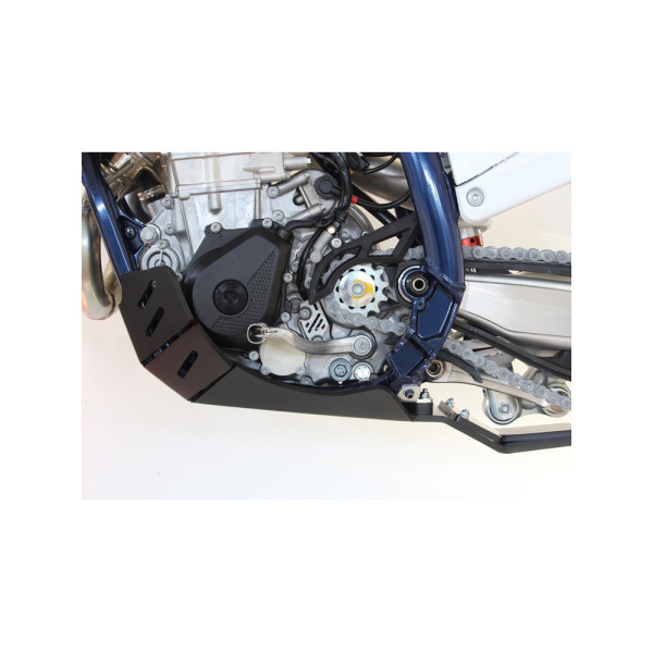Плита під двигун AXP Racing Xtrem GasGas, KTM, Husqvarna (обрані моделі) з захистом підйомника чорна