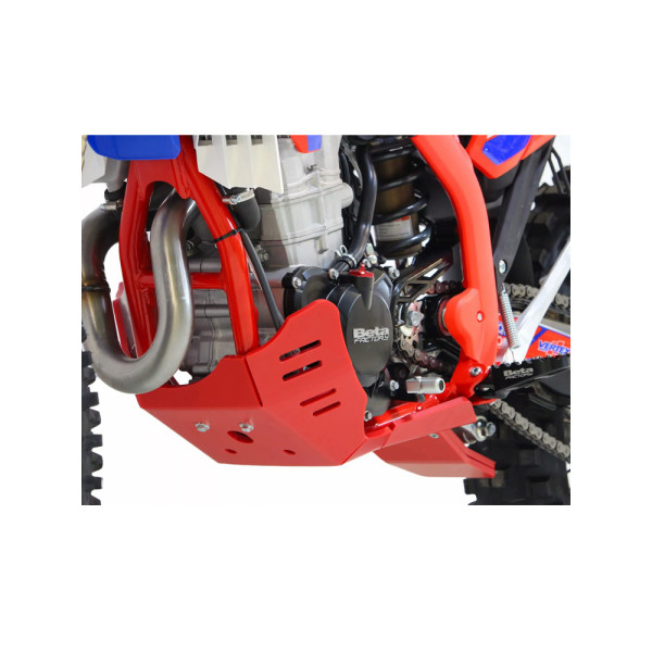 Плита під двигун AXP Racing Xtrem Beta RR 350/390/430/480/Race/XPRO (24-) з захистом підйомника червона