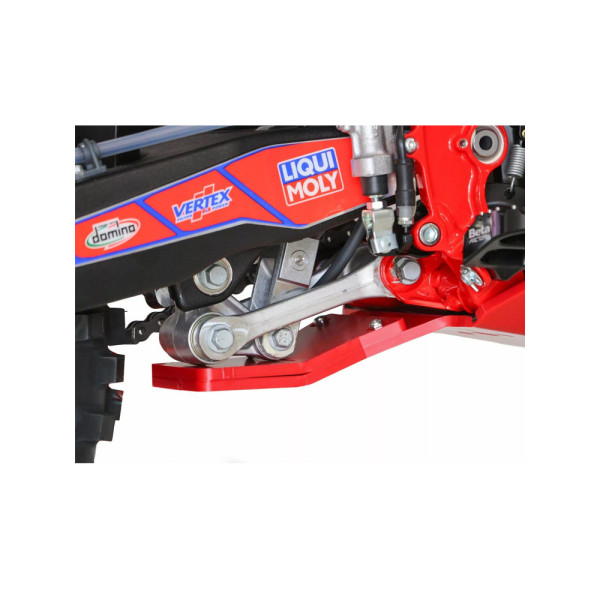 Плита під двигун AXP Racing Xtrem Beta RR 350/390/430/480/Race/XPRO (24-) з захистом підйомника червона
