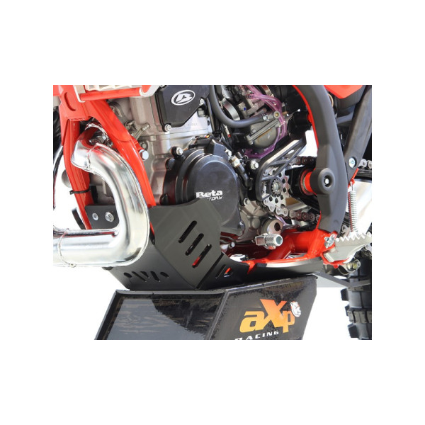 Плита під двигун AXP Racing Xtrem для Beta 250 Xtrainer, 300 Xtrainer (23-) з захистом підйомника чорна