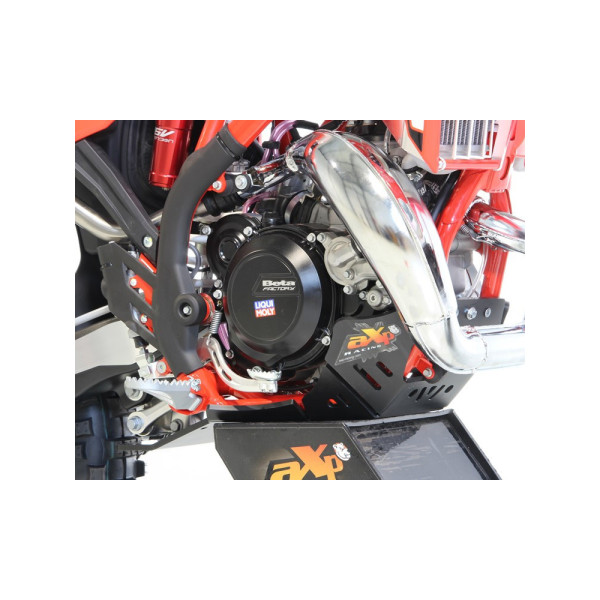 Плита під двигун AXP Racing Xtrem для Beta 250 Xtrainer, 300 Xtrainer (23-) з захистом підйомника чорна