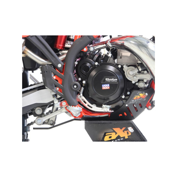 Плита під двигун AXP Racing Xtrem для Beta 250 Xtrainer, 300 Xtrainer (23-) з захистом підйомника чорна