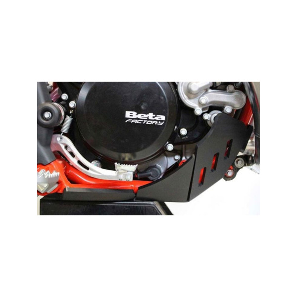 Плита під двигун AXP Racing Xtrem Beta 250/300 XTRAINER (16-22) з захистом важеля чорна