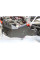 Плита під двигун AXP Racing Xtrem Beta 250/300 XTRAINER (16-22) з захистом важеля чорна