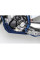 Плита під двигун AXP Racing Xtrem Husqvarna FC250/FC350/FX350 (23-), FE250/FE350/S/W (24-) з захистом підйомника синя