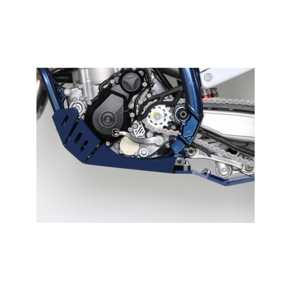 Плита під двигун AXP Racing Xtrem Husqvarna FC250/FC350/FX350 (23-), FE250/FE350/S/W (24-) з захистом підйомника синя