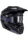Шолом adventure Leatt Kit Adv 8.5 V25 з окулярами чорний
