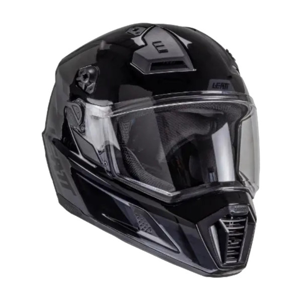 Шолом adventure Leatt Kit Adv 8.5 V25 з окулярами чорний