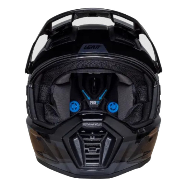 Шолом adventure Leatt Kit Adv 8.5 V25 з окулярами чорний