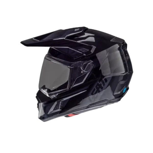 Шолом adventure Leatt Kit Adv 8.5 V25 з окулярами чорний