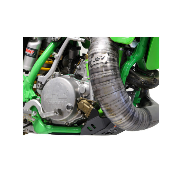 Плита під двигун AXP Racing Kawasaki KX250 (88-89)/KX500 (89-01) чорна