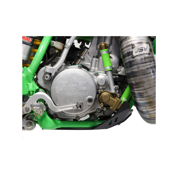 Плита під двигун AXP Racing Kawasaki KX250 (88-89)/KX500 (89-01) чорна