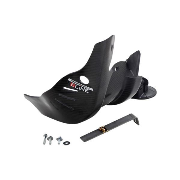 Плита під двигун Moose Racing Carbon для Yamaha YZF 250 (19-22) / YZ 250 FX (20-22) чорна