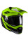 Шолом adventure Leatt Kit Adv 8.5 V25 Hi-Viz з окулярами чорний-флюо