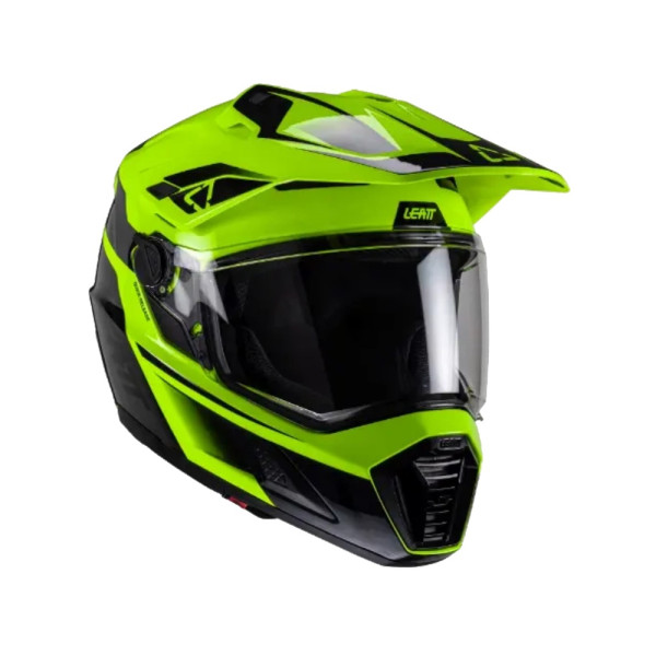 Шолом adventure Leatt Kit Adv 8.5 V25 Hi-Viz з окулярами чорний-флюо