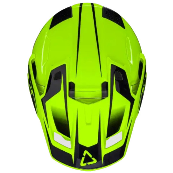 Шолом adventure Leatt Kit Adv 8.5 V25 Hi-Viz з окулярами чорний-флюо