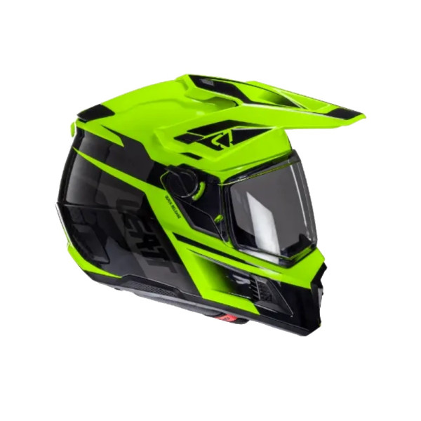 Шолом adventure Leatt Kit Adv 8.5 V25 Hi-Viz з окулярами чорний-флюо