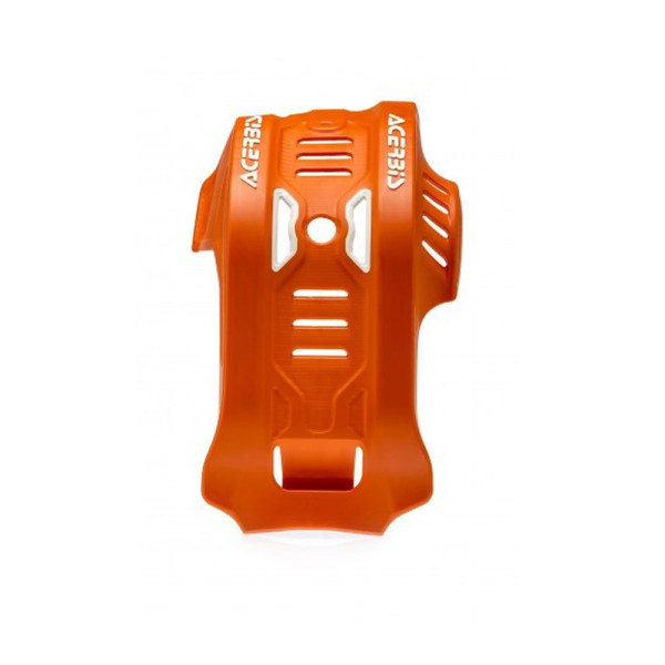 Плита під двигун Acerbis KTM 450/ 500 EXC-F/ 500/450 XCF-W (20-23) помаранчево-біла