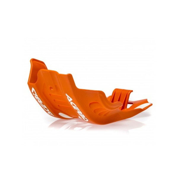 Плита під двигун Acerbis KTM 450/ 500 EXC-F/ 500/450 XCF-W (20-23) помаранчево-біла