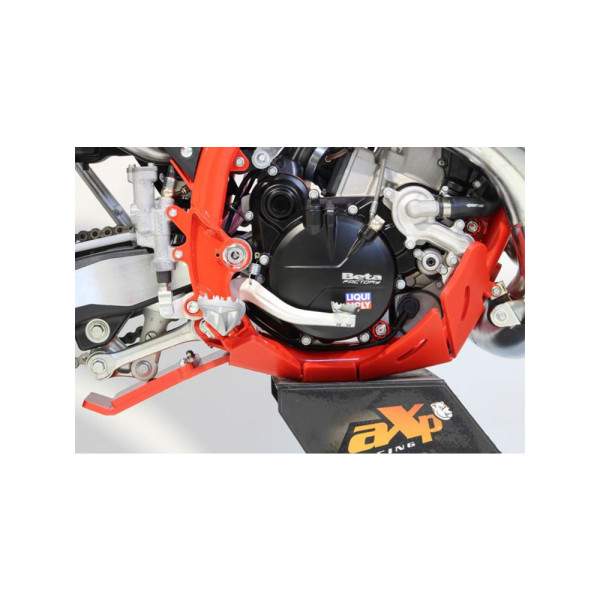Плита під двигун AXP Racing Xtrem Beta 125RR/200RR (20-22) з захистом ківка червона