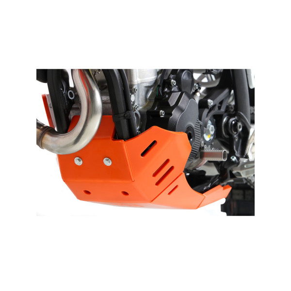 Плита під двигун AXP Racing KTM 250 EXC-F (24-)/350 EXC-F (24-) помаранчева