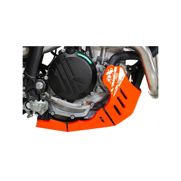 Плита під двигун AXP Racing KTM 250 EXC-F (24-)/350 EXC-F (24-) помаранчева