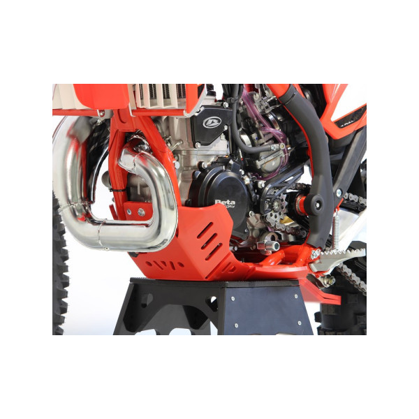 Плита під двигун AXP Racing Xtrem для Beta 250 Xtrainer, 300 Xtrainer (23-) з захистом підйомника червона