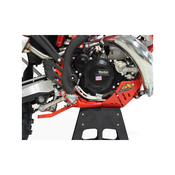 Плита під двигун AXP Racing Xtrem для Beta 250 Xtrainer, 300 Xtrainer (23-) з захистом підйомника червона