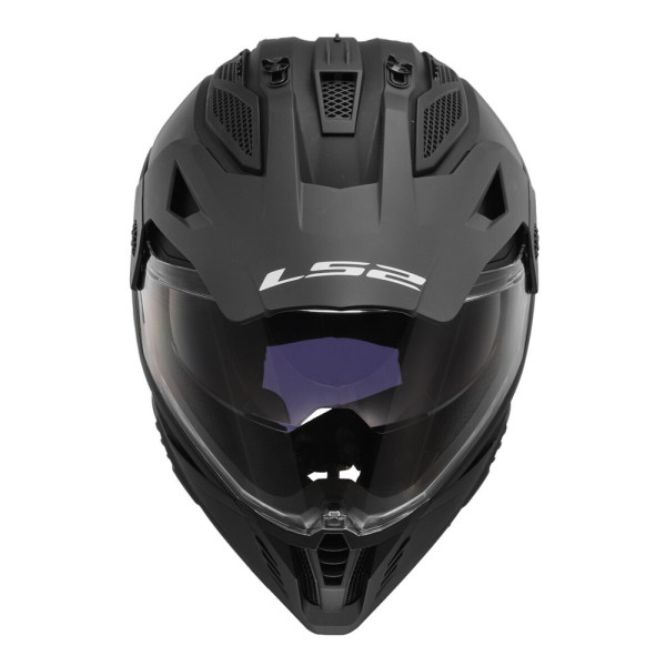 Шолом adventure LS2 MX702 Pioneer II чорний матовий