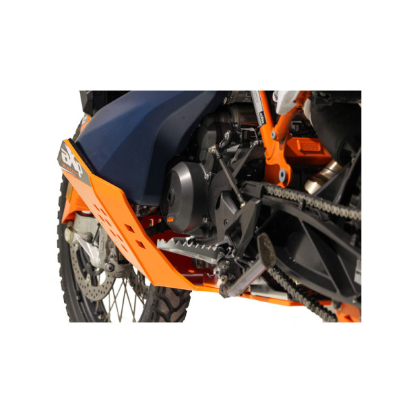 Плита під двигун AXP Racing Hard KTM Adventure 790/ R/ 890 Adventure/R/L (19-) помаранчева