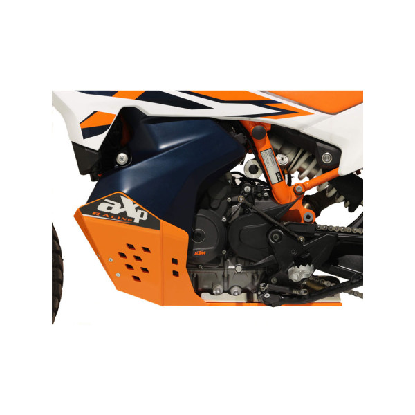 Плита під двигун AXP Racing Hard KTM Adventure 790/ R/ 890 Adventure/R/L (19-) помаранчева