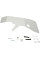Плата під двигун Moose Racing для Honda CRF 50 F / 70 F (02-21) срібна