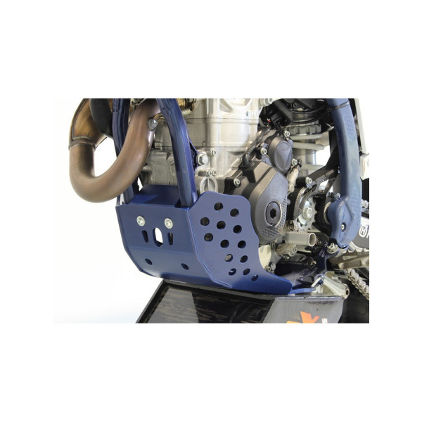 Плита під двигун AXP Racing Husqvarna FC250/FC350/FX350 (23-), FE250/FE350/S/W (24-) синя