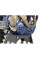 Плита під двигун AXP Racing Husqvarna FC250/FC350/FX350 (23-), FE250/FE350/S/W (24-) синя