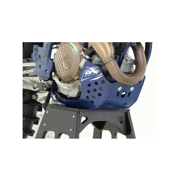 Плита під двигун AXP Racing Husqvarna FC250/FC350/FX350 (23-), FE250/FE350/S/W (24-) синя