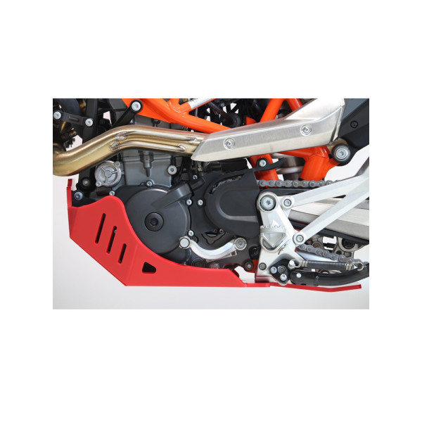 Плита під двигун AXP Racing GasGas ES700/SM700 (22-) червона