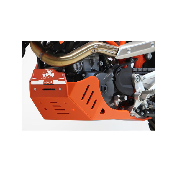 Плита під двигун AXP Racing Enduro KTM 690 Enduro R/690 SMC R (09-) помаранчева