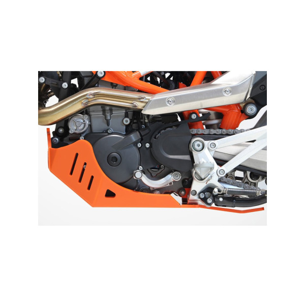 Плита під двигун AXP Racing Enduro KTM 690 Enduro R/690 SMC R (09-) помаранчева