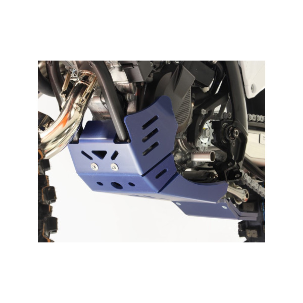 Плита під двигун AXP Racing Xtrem Husqvarna TC125 (23-), TE125/150 (24-) з захистом підйомника синя