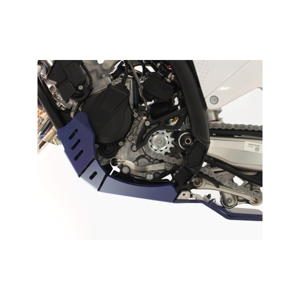 Плита під двигун AXP Racing Xtrem Husqvarna TC125 (23-), TE125/150 (24-) з захистом підйомника синя