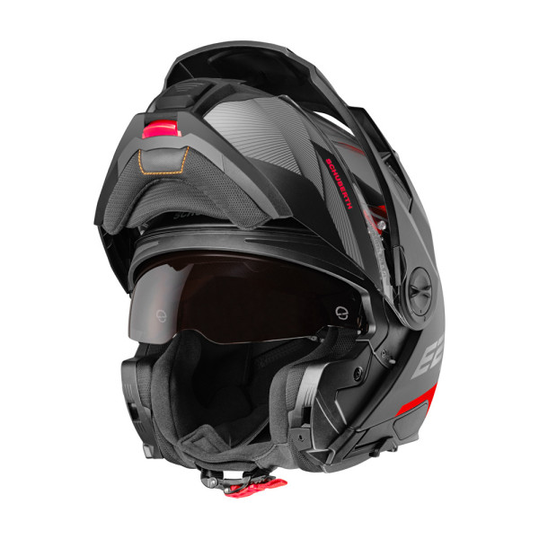 Шолом щелепний Schuberth E2 Defender червоний