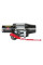 Лебідка Moose WINCH 3500LB Синтетичний канат RP MSE