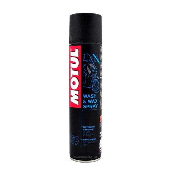 MOTUL WASH WAX E9 SPRAY 400ML (очищення і захист лаку)