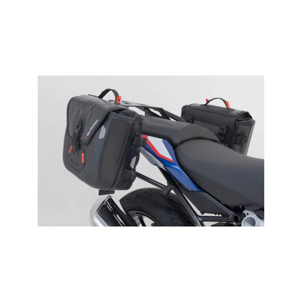 Водонепроникні сумки SysBag WP M/S SW-MOTECH + кріплення SLC для BMW R 1200 R (14-18)/ R 1250 R/ RS (18-) об'єм: 17-23L / 12-16L