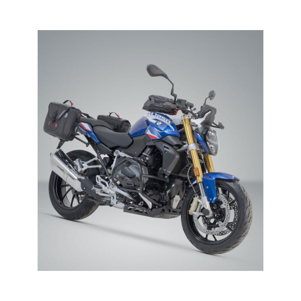 Водонепроникні сумки SysBag WP M/S SW-MOTECH + кріплення SLC для BMW R 1200 R (14-18)/ R 1250 R/ RS (18-) об'єм: 17-23L / 12-16L
