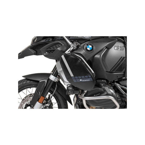 Водонепроникні сумки Touratech, що кріпляться до оригінальних crash bar'ів BMW R 1250 GS Adventure чорні ємність: 2 x 3 л