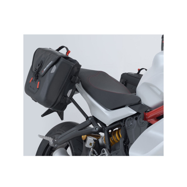 Водонепроникні сумки Sw-Motech SysBag WP M/S + кріплення SLC для Ducati Monster 1200 (16-), Super Sport 950/S (21-) об'єм: 39 л