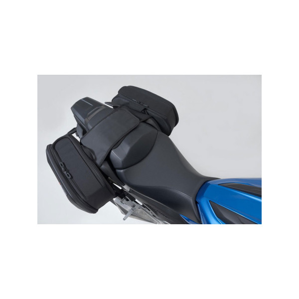 Sakwy tekstylne SW-MOTECH PRO BLAZE H з комплектом кріплення для Honda NC750X/ XA/ XD (20-) чорні об'єм: 30-40l